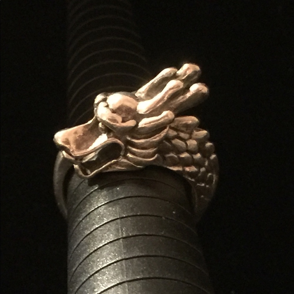 Dragon Ring .925 Sterling Silver sz 9 1/2